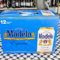Modelo Especial  12 Pack Can Beer · Must be 21 to purchase. 4.4% ABV.