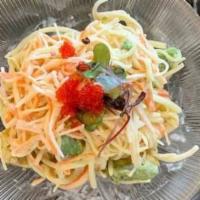 Papaya Salad · Thai style fresh green papaya salad.