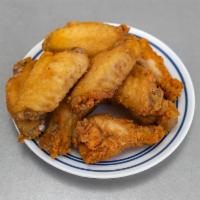 Chicken Wings · Buffalo or boneless. Cooked wing of a chicken coated in sauce or seasoning.