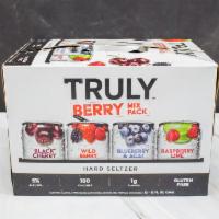Truly Hard Seltzer Berry Mix · 12 pack, 12 oz. can spiked sparkling water. 5.0% ABV. Must be 21 to purchase.