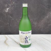 Hakutsuru Organic Junmai · 718 ml, sake, 15% ABV. Must be 21 to purchase.
