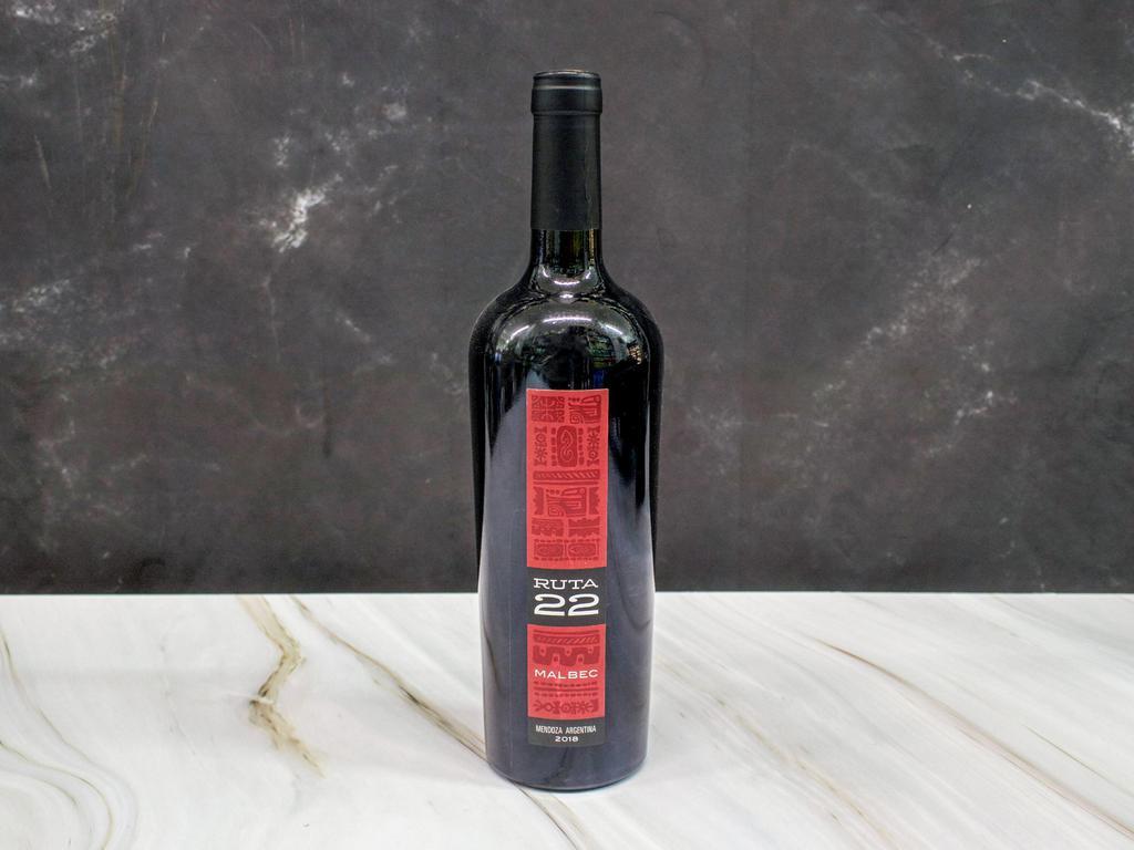 Ruta 22 Malbec 2018, 750 Ml Red Wine · 13.5% above. Must be 21 to purchase. 