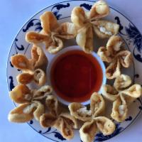 Cheese Crab Wontons · 8 pieces.