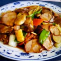 Pork with Vegetable · Roast pork Served with Fried or Steamed Rice & Fortune Cookie