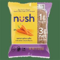 Carrot Spice Nush Cakes · Ingredients: water, organic flax, egg yolk, organic erythritol, organic coconut oil, organic...