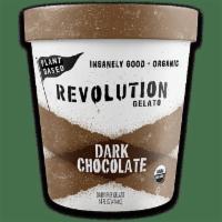 Dark Chocolate Gelato Pint · Ingredients: Water, Cane sugar*, Cashews*, Tapioca syrup*, Cocoa*, Dark chocolate* (Cocoa ma...