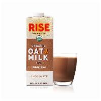 Chocolate Oat Milk · Our Chocolate Oat Milk was love at first taste. Our ingredients do not include any gums or b...