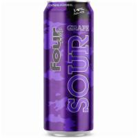 FOUR LOKO SOUR GRAPE 23.5 FL OZ. CAN · Must be 21 to purchase. Tastes like grape… but… sour.
