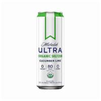 MICHELOB ULTRA ORGANIC SELTZER CUCUMBER LIME 25 FL OZ. CAN · Must be 21 to purchase. Hard seltzer with a light and refreshing profile balanced by a combi...
