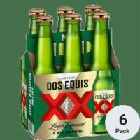 DOS EQUIS MINI 6 PACK 7 FL OZ. BOTTLES · Must be 21 to purchase. Dos Equis Lager Especial is a golden pilsner-style beer made from pu...
