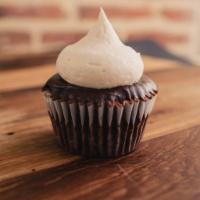 Flourless Chocolate Cupcake With Cream Cheese Frosting. · Gluten-Free.    No modifications available for this item.