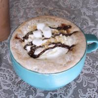 Smore's Mocha · Espresso, classic chocolate and toasted marshmallow flavoring topped with whipped cream and ...