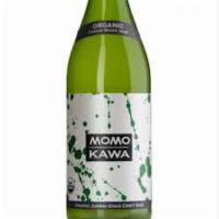 Momo Kawa Organic Creamy Nigori 25 oz  · Must be 21 to purchase. Rich and creamy, bright, bold tropical notes. 