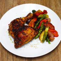Keto Oregano Chicken Leg · Jombo Chicken Leg is seasoned and marinated with Authentic Mediterranean spices, and rested,...