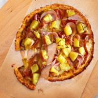 The Hawaiian Love Story Pie · Crispy cauliflower pizza topped with ham, pineapples and mozzarella cheese. Comes in 14 inch...