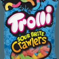 Trolli Brite Crawlers Gummi Candy Sour Crawler Bag · 5 oz