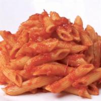 6. Basic Pasta · Penne pasta, red pasta sauce and topped with our special cheese blend. Includes homemade gar...