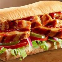 6. Buffalo Chicken Sub · Marinated in spicy hot wing sauce, one of our top sellers.