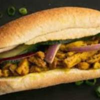 13. Chicken Curry Sub · Grilled chicken marinated in curry sauce.