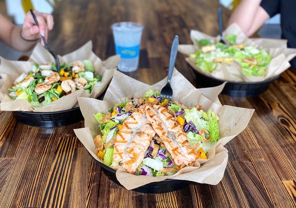Caesar Salad · Romaine lettuce, croutons, Parmesan and traditional Caesar dressing.