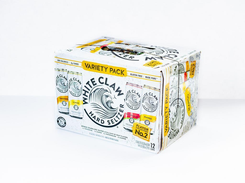 White Claw Variety · 12 oz. Can. 12 pack. Must be 21 to purchase.