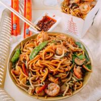 Shrimp Stir-Fry Noodles · Seafood soup. 