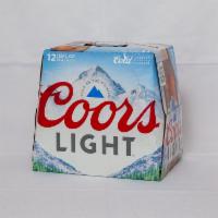 Coors Light 12 Pack Bottles 12 OZ Beer · Must be 21 to purchase. 12 pack bottle.