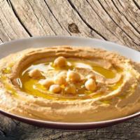 V-Hummus هاماس · Hummus is a dip or spread made from a cooked creamy puree of mashed chickpeas blended with t...