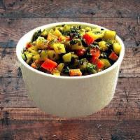 V=Torshi Hafteh Bijar ترشی هفت بیجار · Pickled mixed vegetables: eggplant, vinegar, cauliflower, cucumberparsley, cilantro, turnip,...