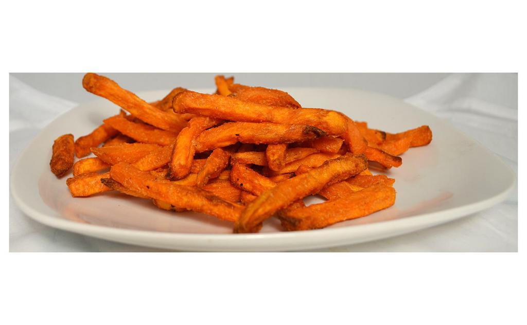 Sweet Potato Fries with Sea Salt - 6 oz. · The carefully balanced sweet and savory flavor of sweet potatoes together with a hint of sea salt