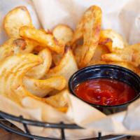 Sidewinders · Crispy beer-battered potatoes served with ketchup or ranch. Add beer cheese for an additiona...