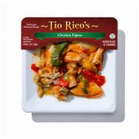 Chicken Fajitas · A combination of seasoned chicken, onions and peppers.