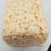 Rice Krispy Treat · a giant brick of buttery Rice Krispies cereal mixed with melted marshmallows