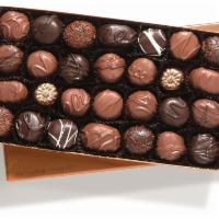 Soft Center Assorted Boxed Chocolates · melt-in-your-mouth is the only way to describe these luxuriously soft butter creams. Each ch...