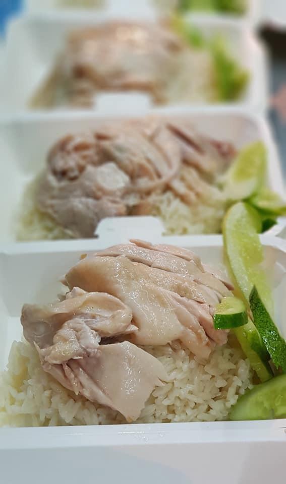 Kid Meal · Chicken rice, choice of boiled or crispy fried chicken breast with sweet soy sauce, and bowl of chicken soup.