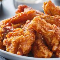 Thai Hot Pot Wings (6pcs) · Battered fried chicken wings, then flavored with Thai hot pot sauce.
