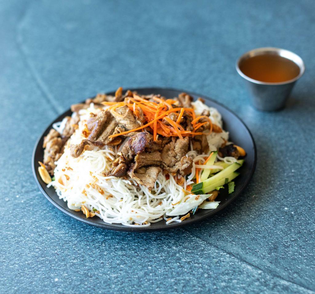 14. Grilled Pork with Rice Vermicelli · 