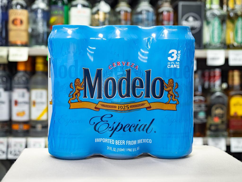 Modelo 3 Pack 24 oz. · Must be 21 to purchase.