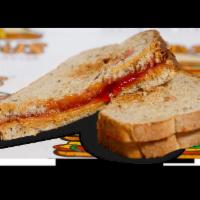 Kids Classic Pb And J · Served with peanut butter and strawberry jelly.
