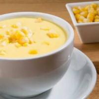 Atol de Elote · Fresh sweet corn atole.