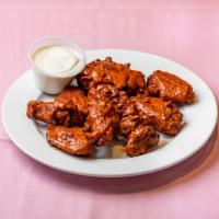 Hot Wings · Popular. Chicken wings deep-fried, then dipped in hot sauce.
