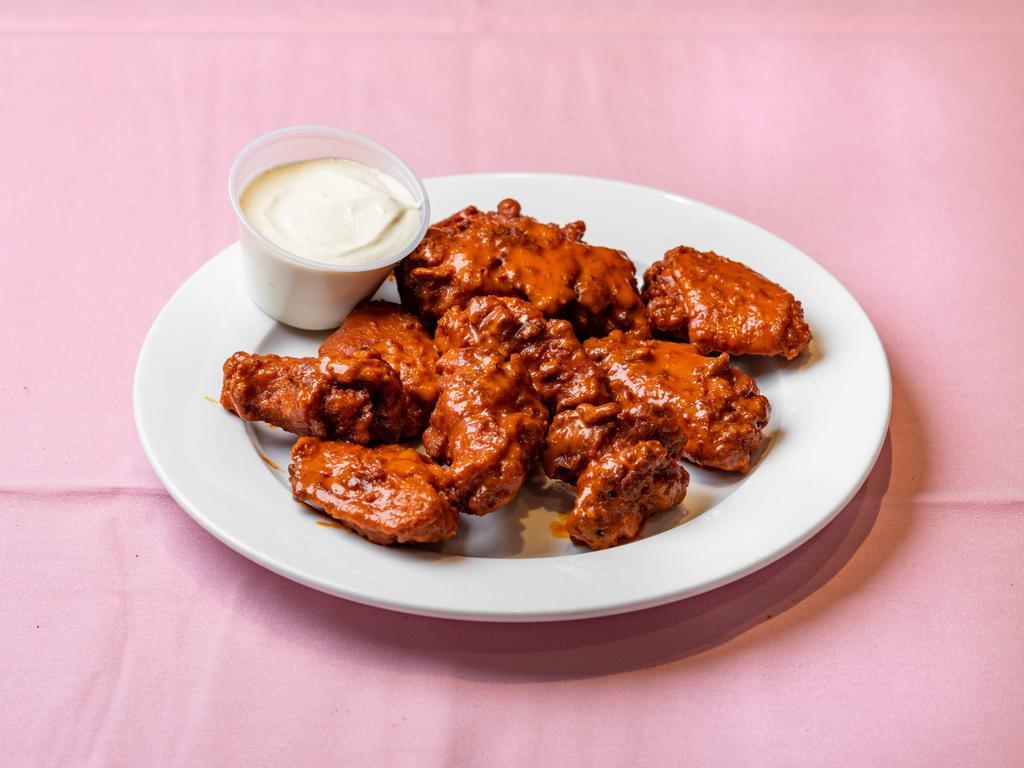 Hot Wings · Popular. Chicken wings deep-fried, then dipped in hot sauce.