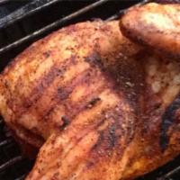 1/2 Chicken Meal  · 1/2 grilled chicken. Choose 1 of our delicious, signature marinades. 1 side, biscuit and sal...