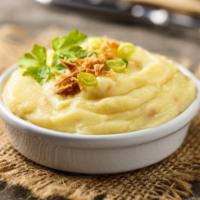 Mashed Potatoes  · Potatoes that have been mashed and mixed with milk, butter, and seasoning. 