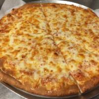 Cheese Pizza · fresh homemade dough  from scratch daily topped with our own sauce and cheese made from 100%...