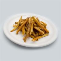 Trini Fries · Freshly cut potatoes. Freshly cut and seasoned just right our golden french fries.