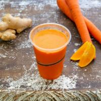 Rejuvenator Juice · Orange, carrot, ginger and turmeric.