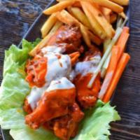 Chicken Wings · Buffalo, barbeque (BBQ) or plain.