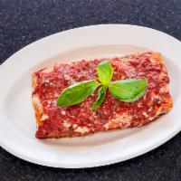  Sicilian Pizza · Large. Homemade sauce, Pecorino Romano. Add fresh mozzarella for an extra charge. 