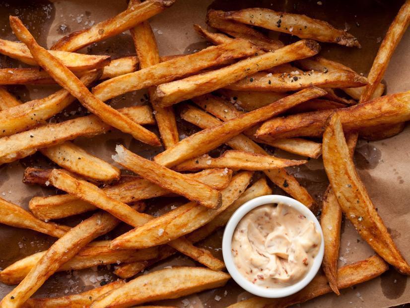 Large Hand Cut Fries · House fries with choice 2 dipping sauce.